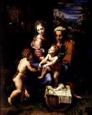 Raffaello Santi: The sacred family - A Szent család